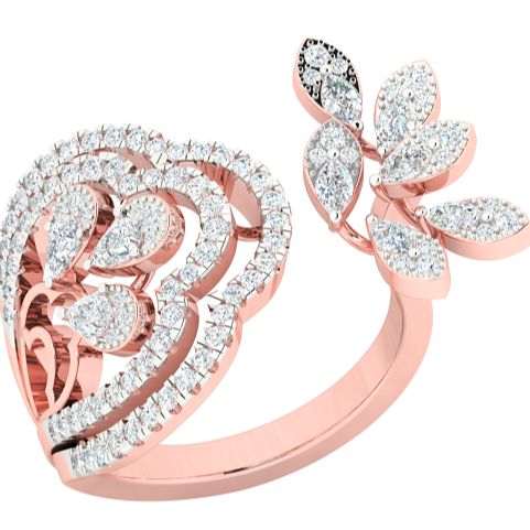 Classic new design moissanite colorless diamond Solitaire Ring Wholesaler