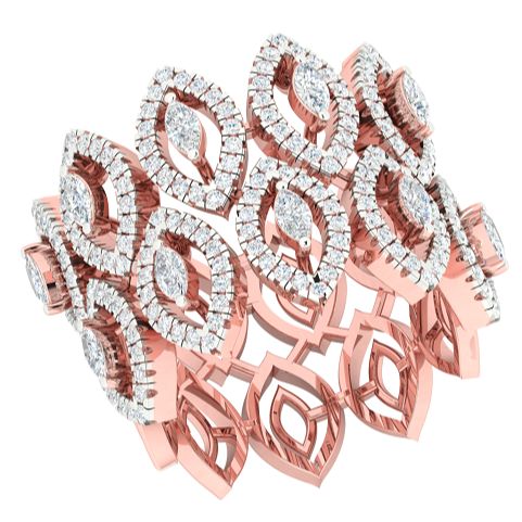 Sophisticated Fine design moissanite colorless diamond Solitaire Ring Exporter