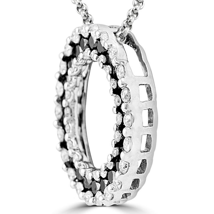 Exclusive Black Diamond Pendant Black Designer Jewelry Exporter