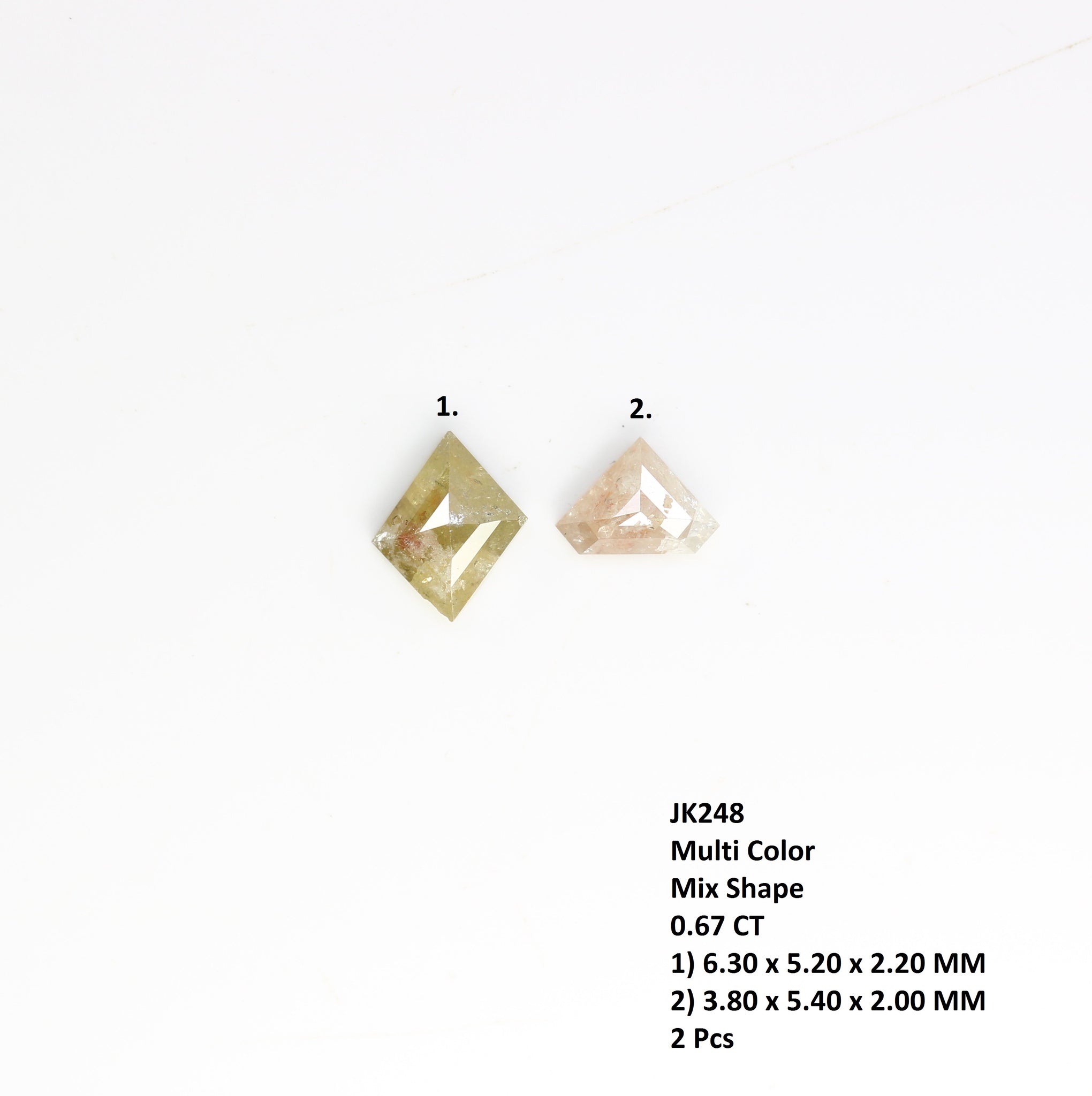 Fancy Mix Shape Unique Multi Color Natural Loose Diamond Wholesaler