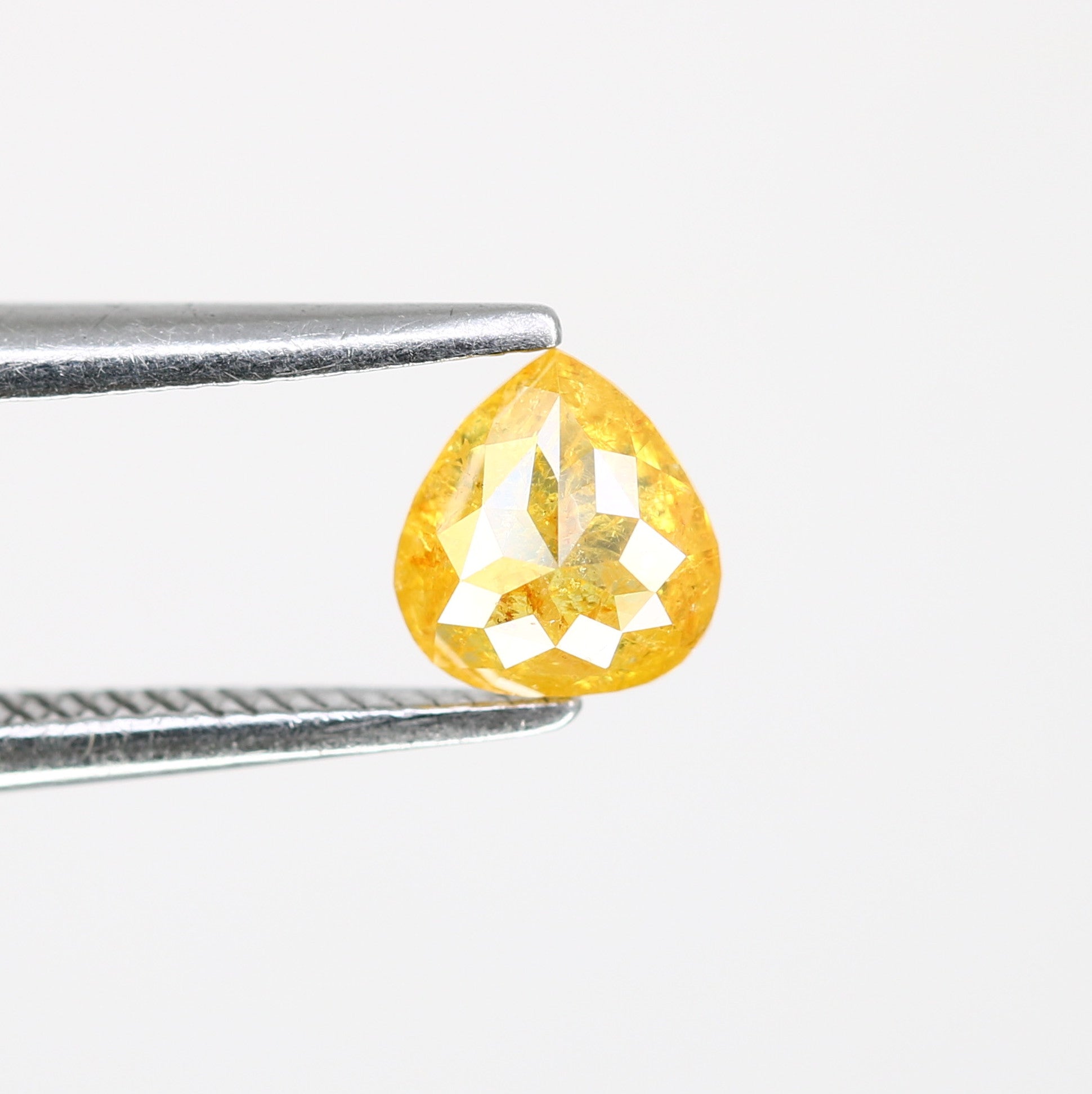 Wholesale Fancy Yellow Pear Shape Diamond For Engagement Ring