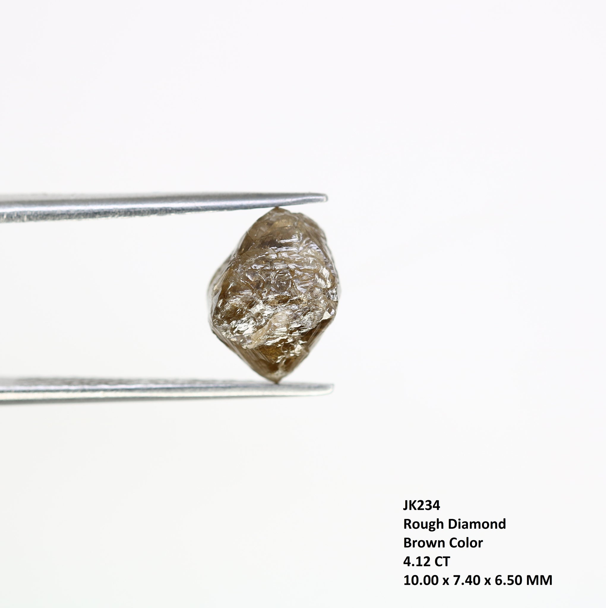 Brown Color Natural Loose Uncut Raw Diamond For Rough Diamond Ring Supplier