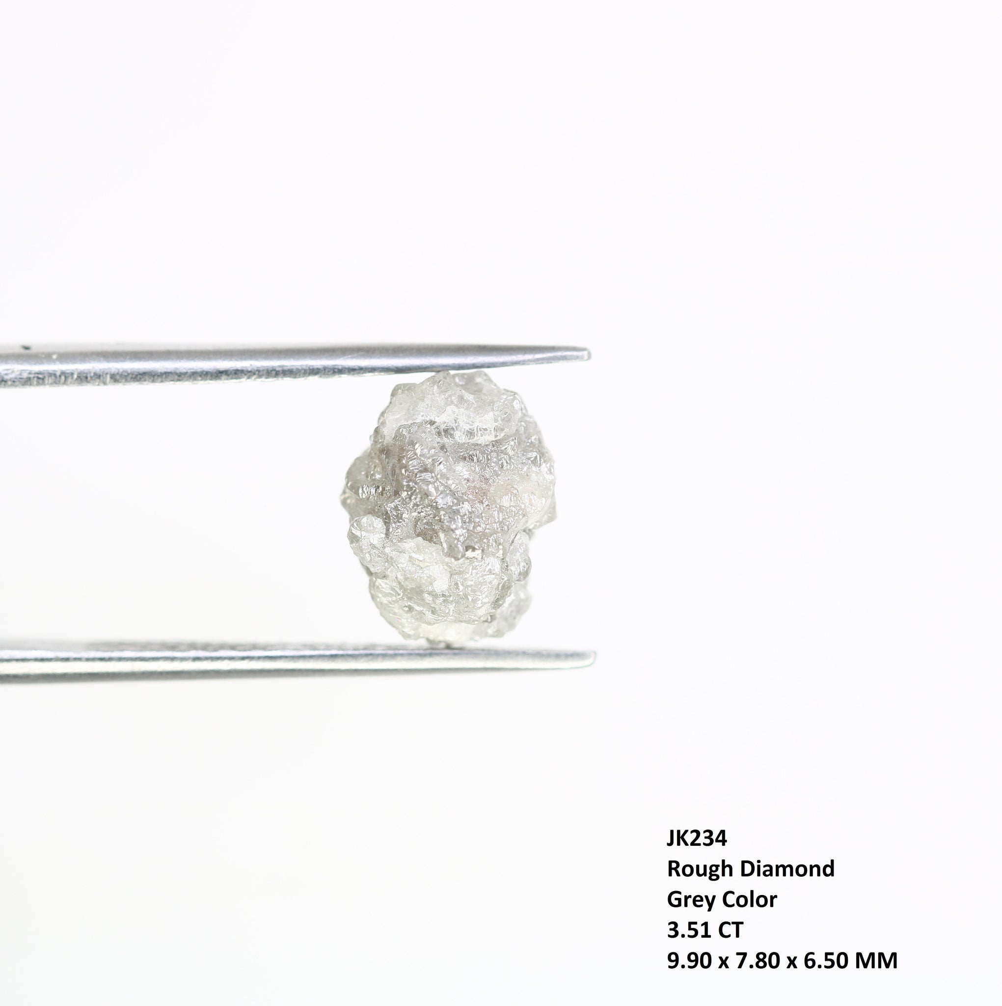 Natural Loose Antique Grey Color Loose Raw Diamond Wholesaler