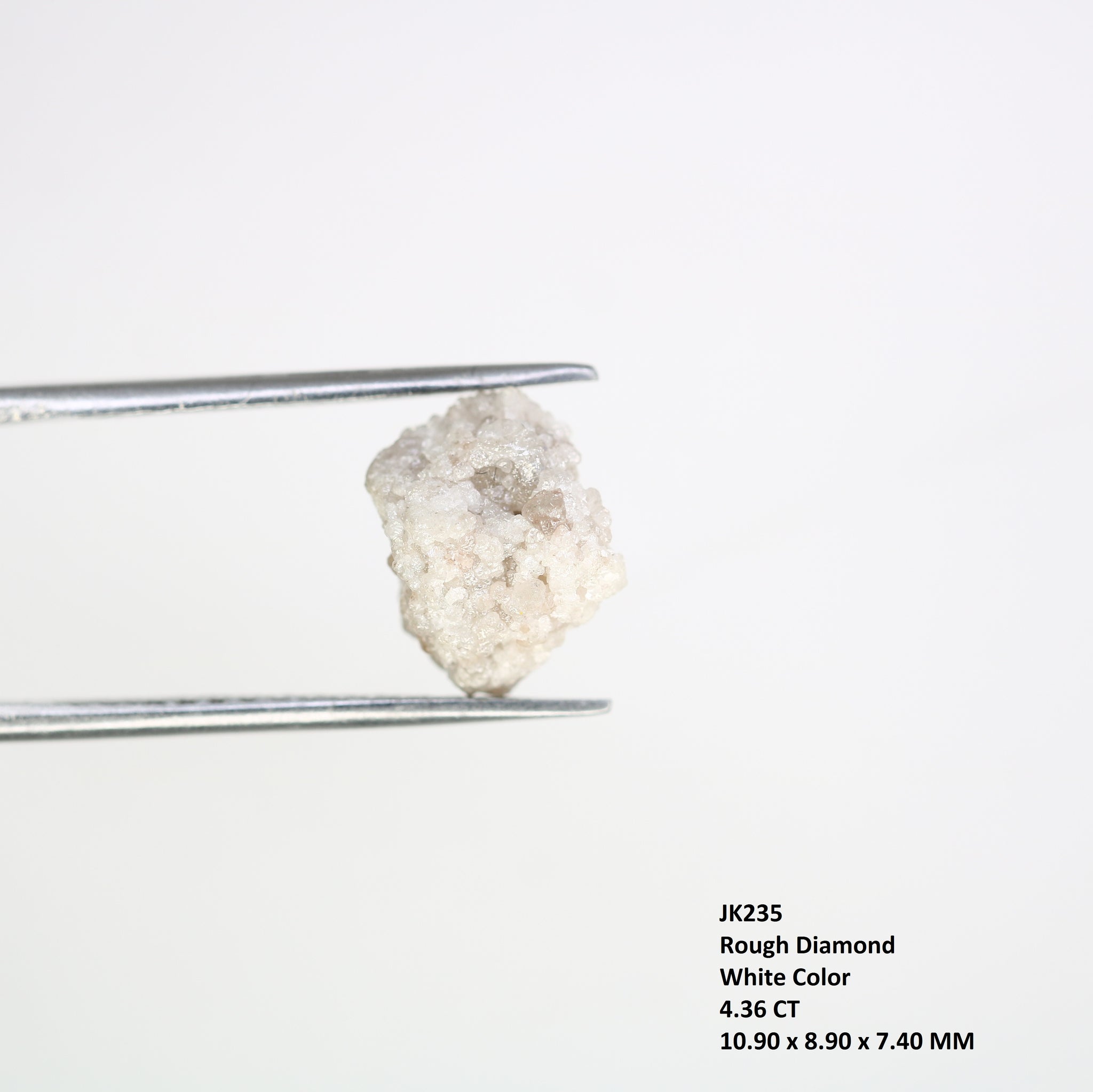 White Raw Natural Rough Irregular Cut Diamond For Engagement Ring Supplier