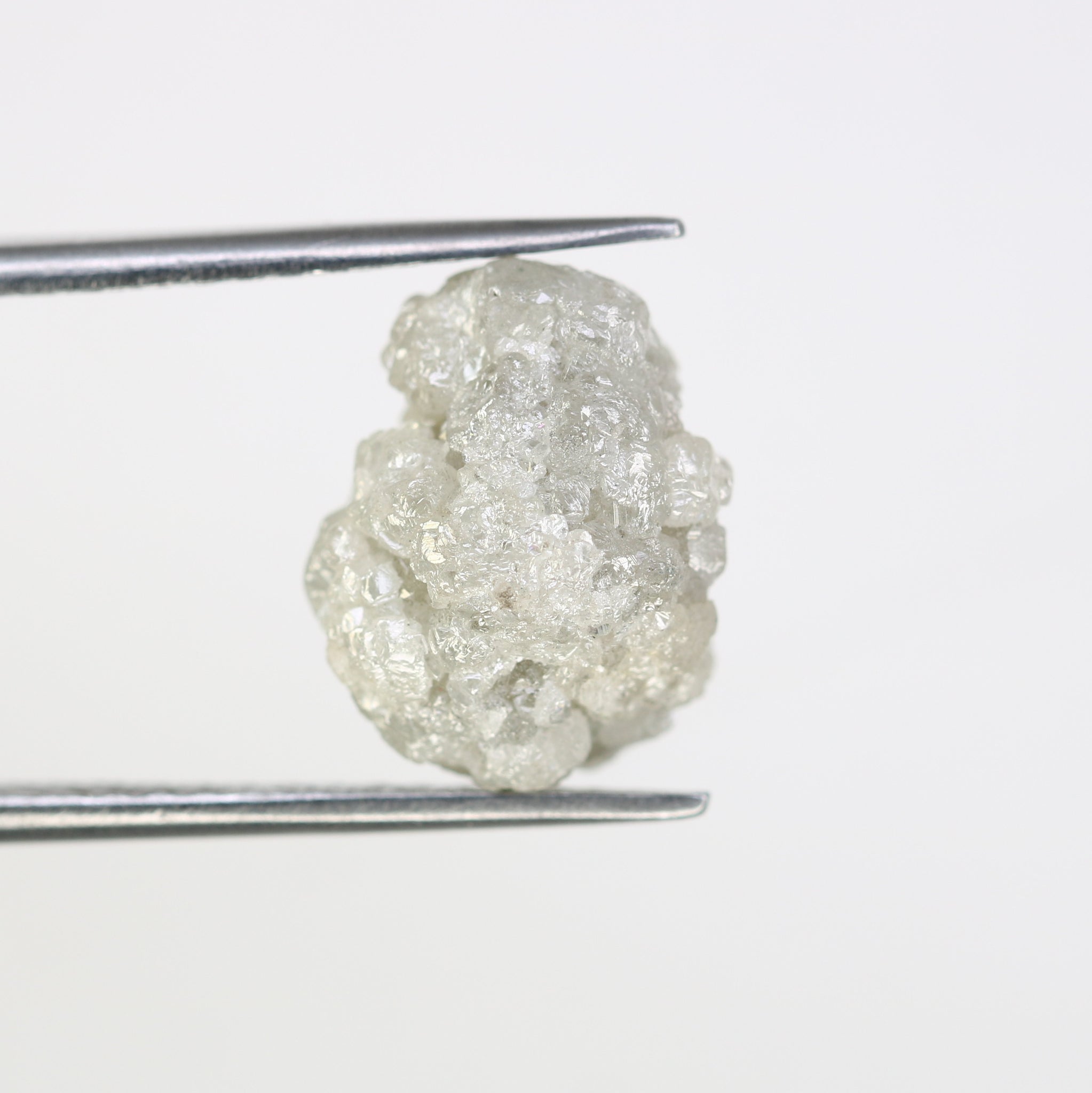 Wholesale Rough White Irregular Cut Raw Natural Diamond Ring
