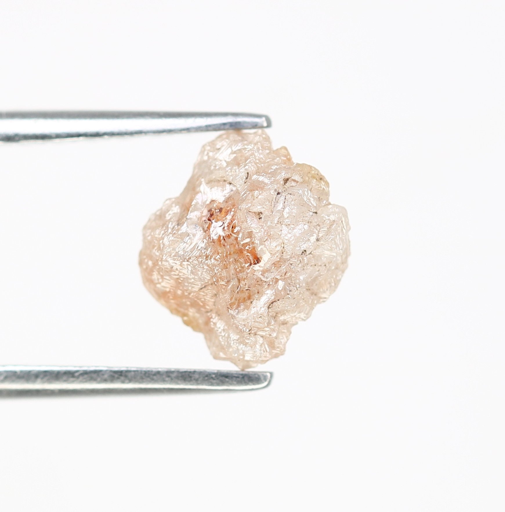 Uncut Natural Loose Peach Raw Rough Diamond For Promise Ring Exporter