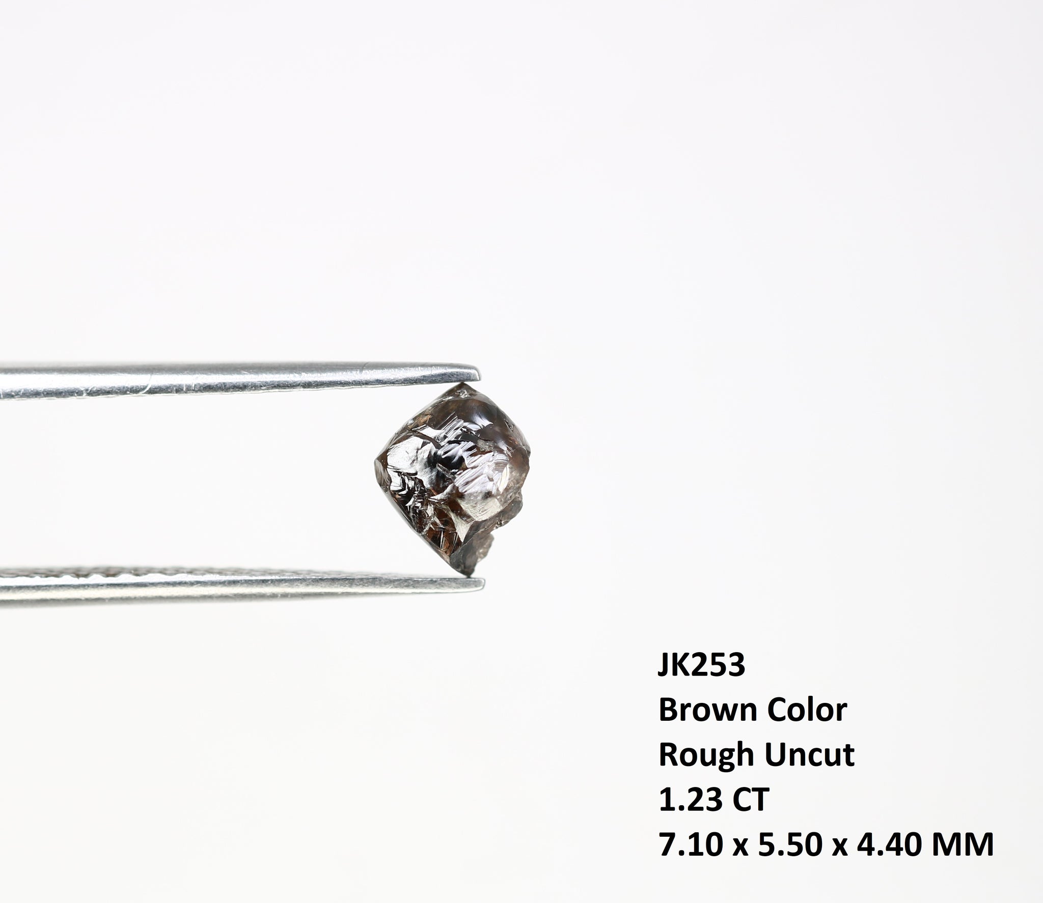 Dark Brown Rough Raw Uncut Diamond For Engagement Ring Manufacturer