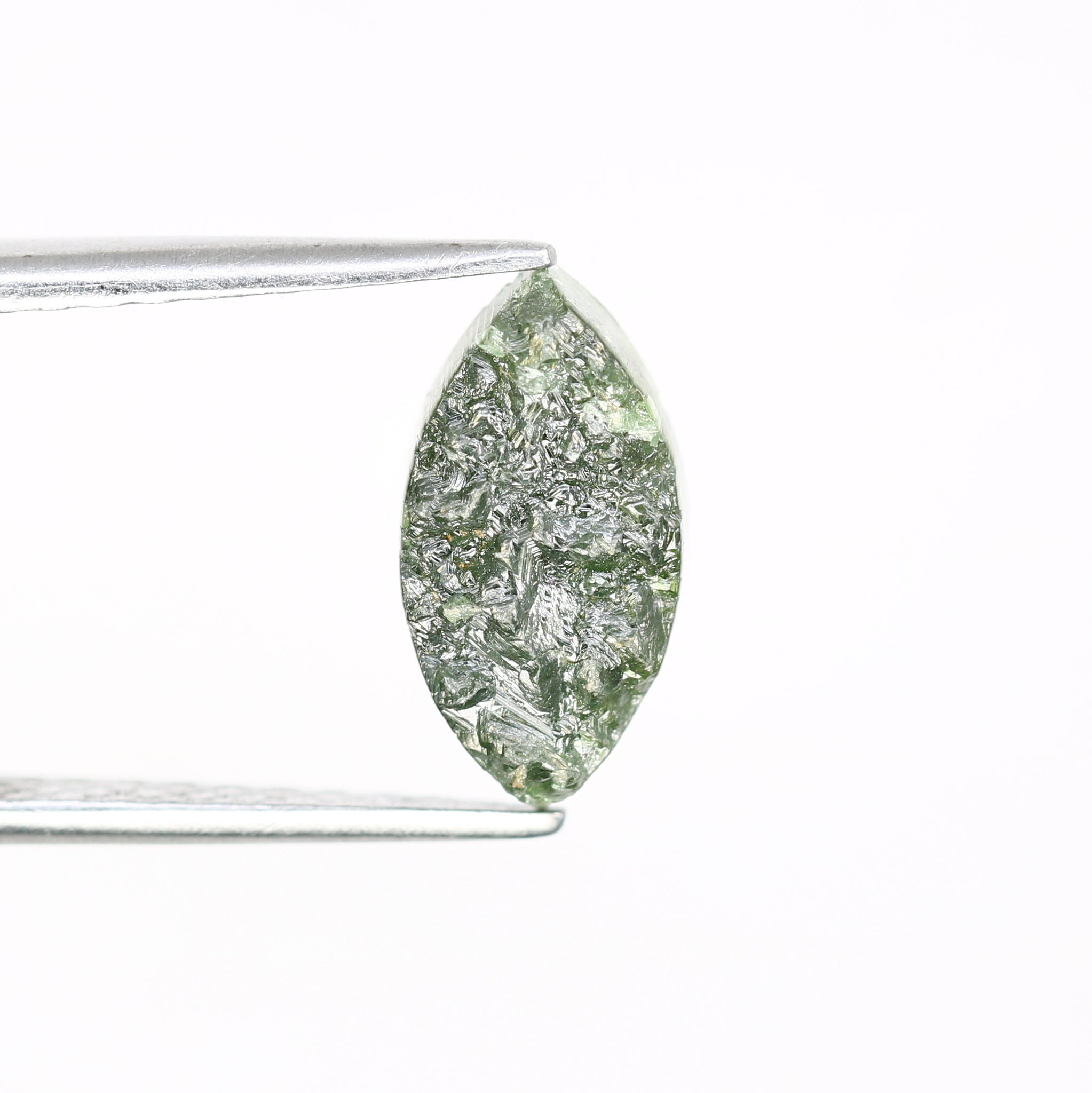 Natural Loose Marquise Shape Green Color Rough Diamond Supplier