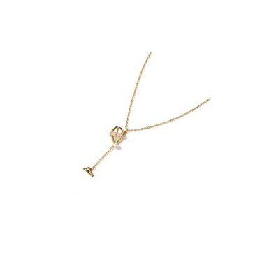 18kt Yellow Gold Designer Pendant Chain Beautifully Necklace Jewelryc Exporter