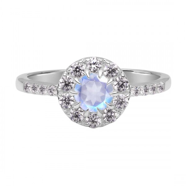 SILVER RING WITH GEMSTONE MANUFACTURER