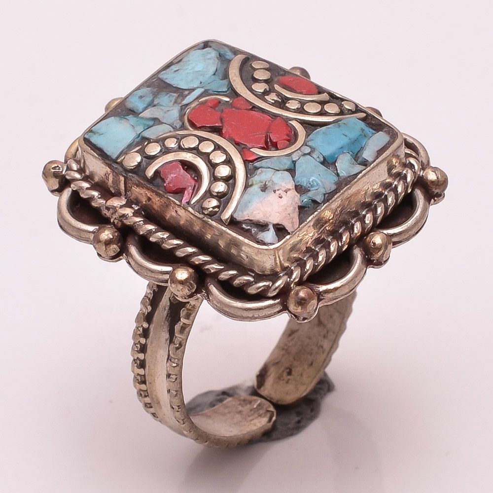 Wholesale Tibetan Silver Nepali Antique Ring