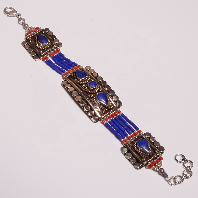 Tibetan Silver Nepali Antique Bracelet Wholesaler