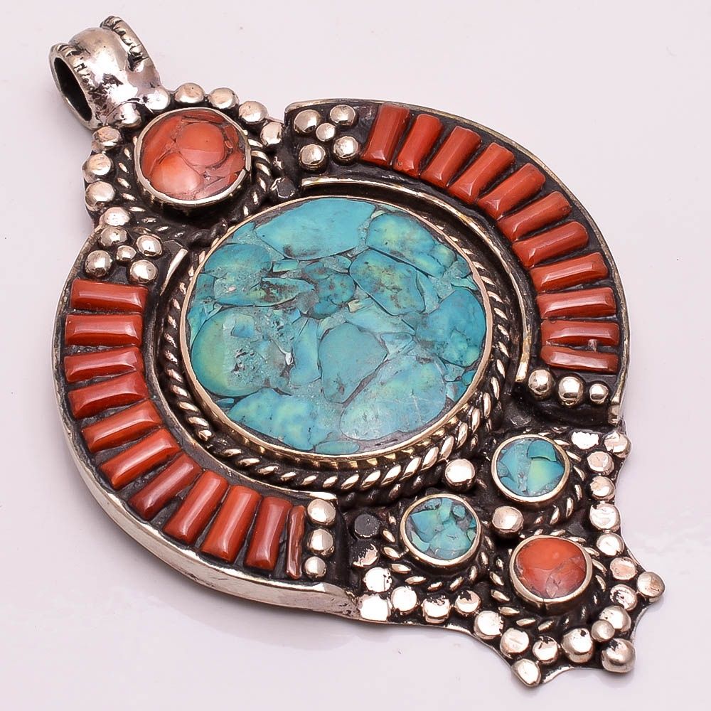 Coral Gemstone Pendant Exporter
