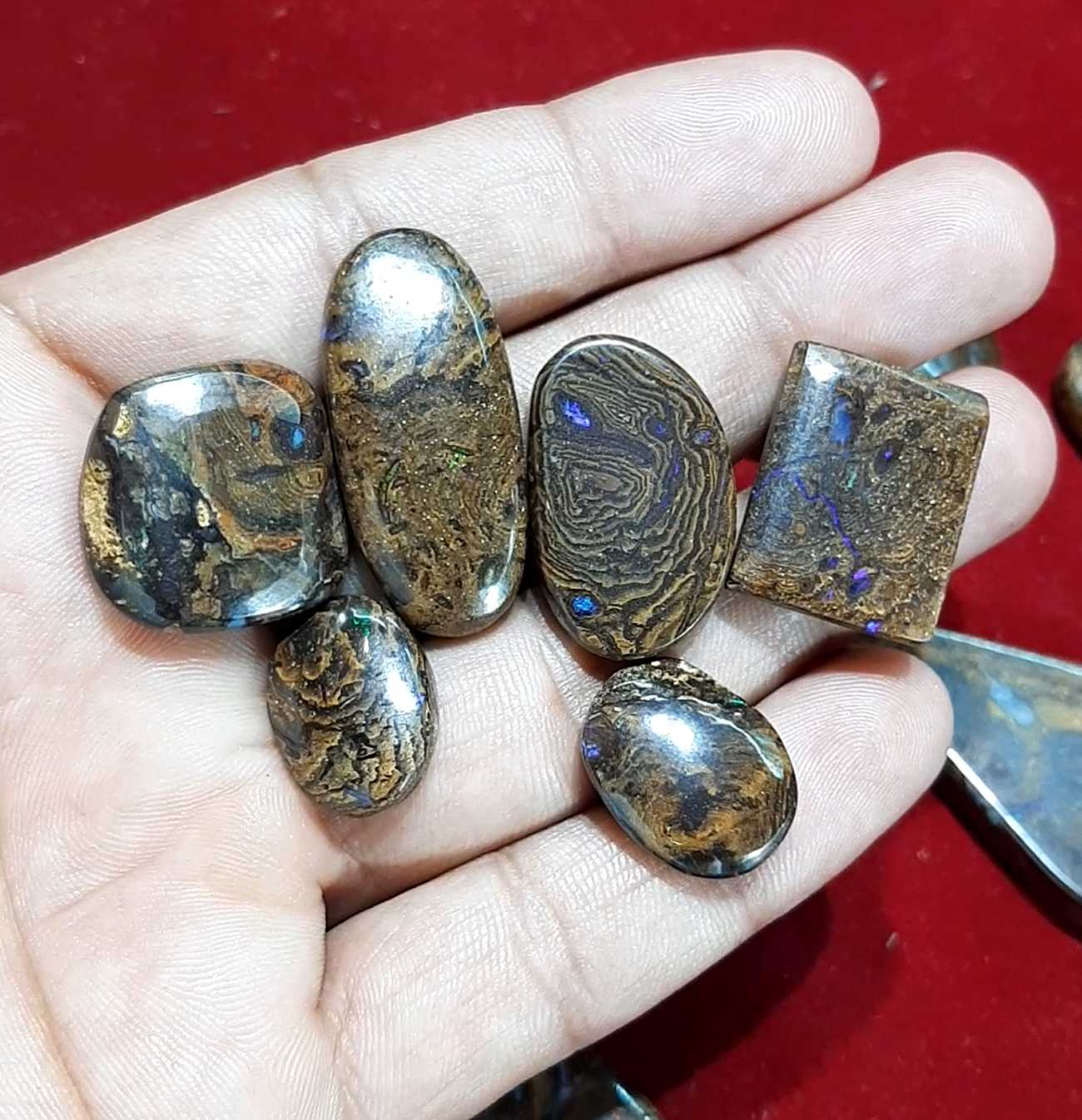 Wholesale price Boulder opal cabochon Supplier