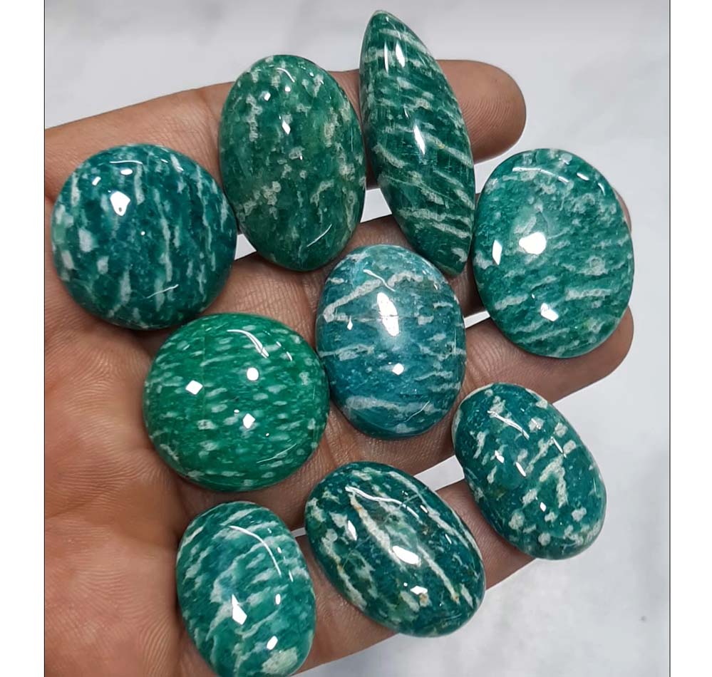 Amazing amazonite stones at April birthstone jewelry Exporter