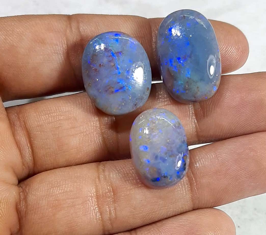 Wholesale price Ethiopian opal oval cabochon for x-mas jewelry making Exporter