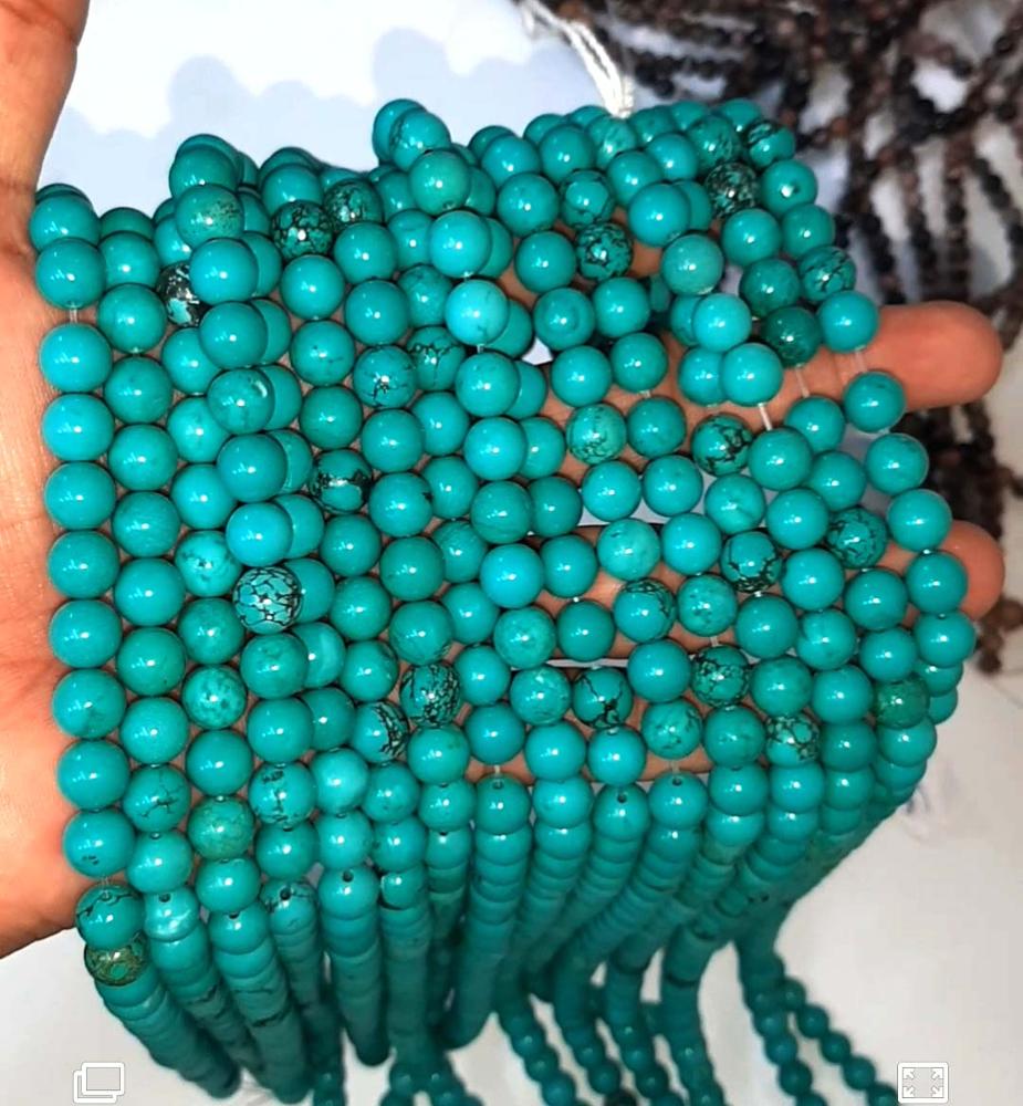 Turquoise beads Gemstone round beads Supplier