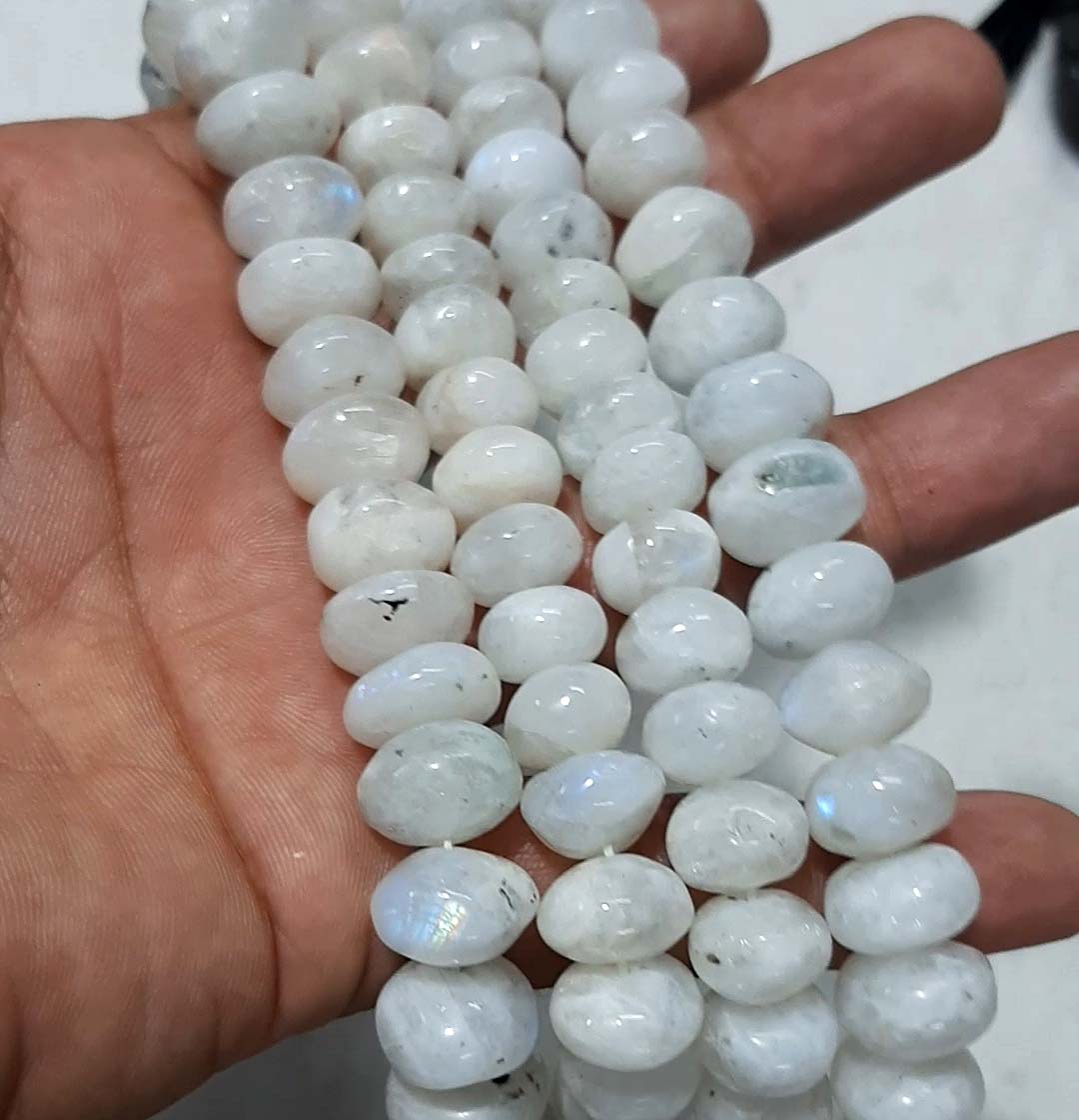Rainbow moonstone beads strand for necklace making Supplier
