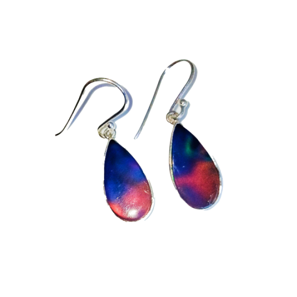 Aurora Opal Earring 925 Sterling Silver Supplier