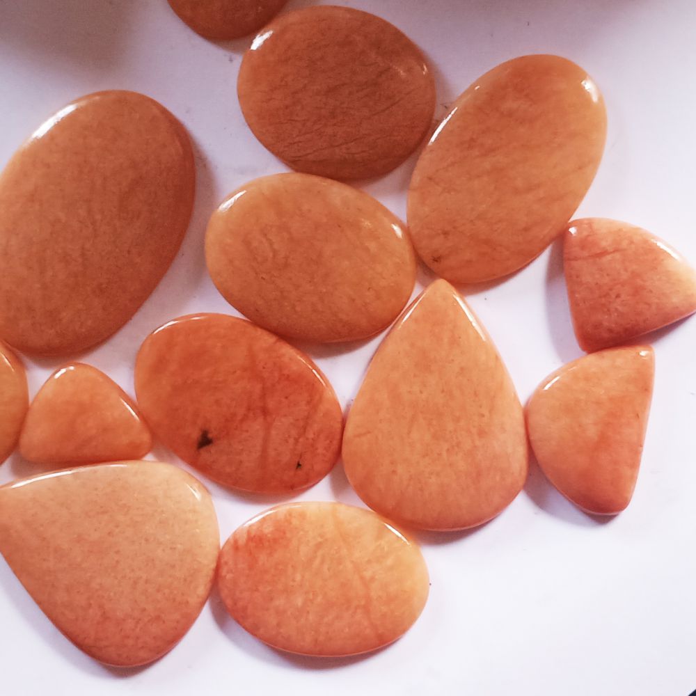 Wholesale Natural Pear, Oval, Princes Shape Red Amazonit Gemstone Supplier India