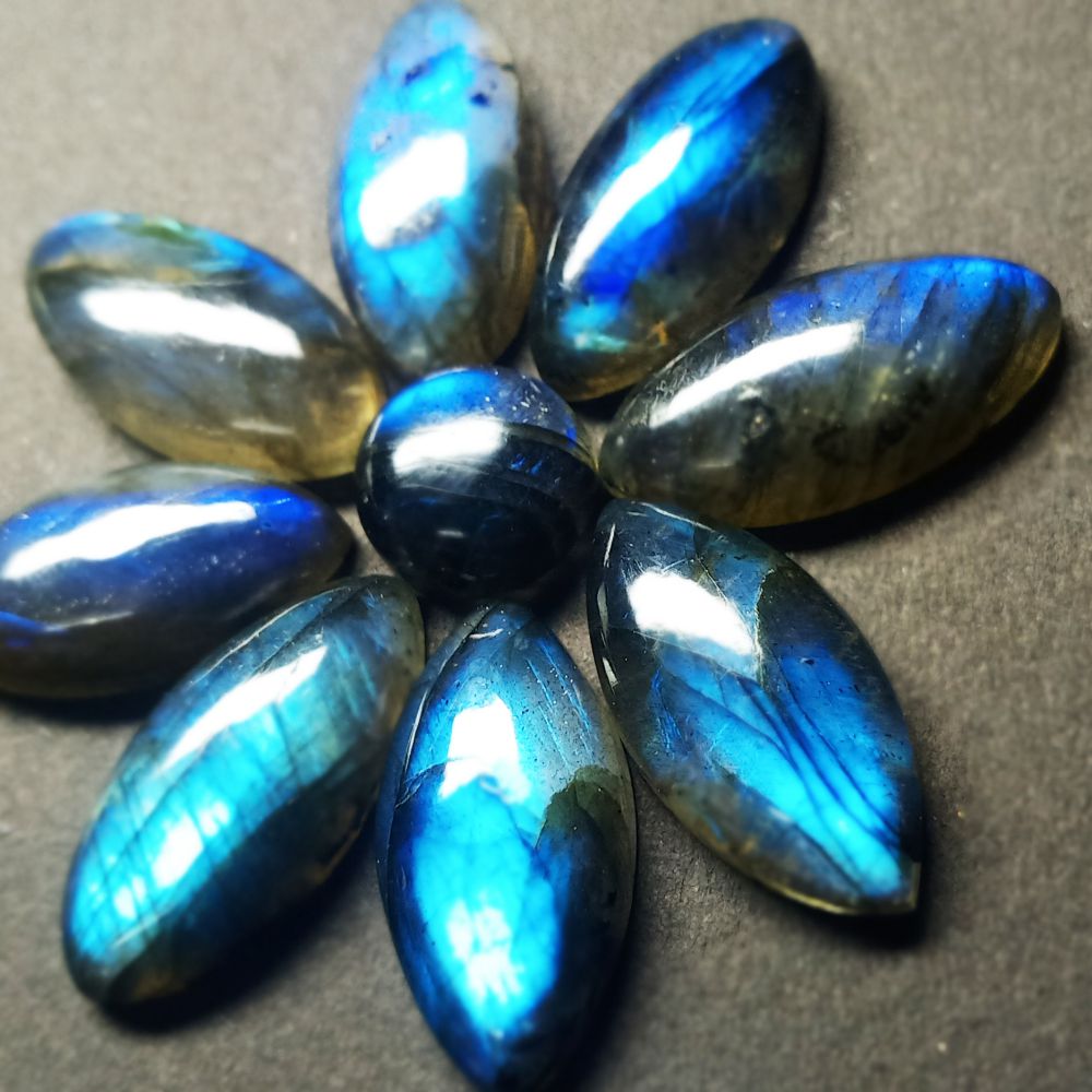 Natural Blue Fire Labradorite Gemstone Supplier All shape available