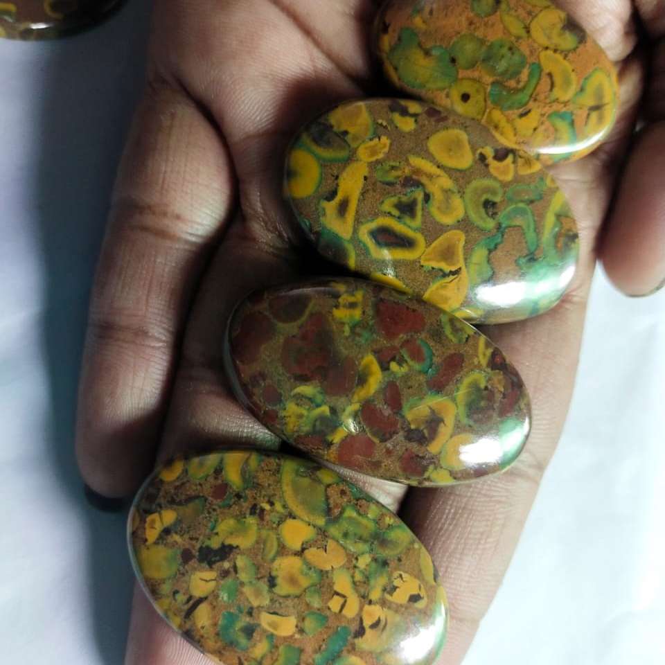 Wholesale Natural Fruit Jasper Gemstone Supplier India