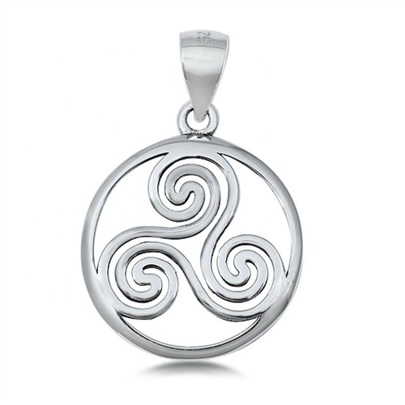 925 Sterling Silver Handcrafted Silver Chakra Pendant Supplier