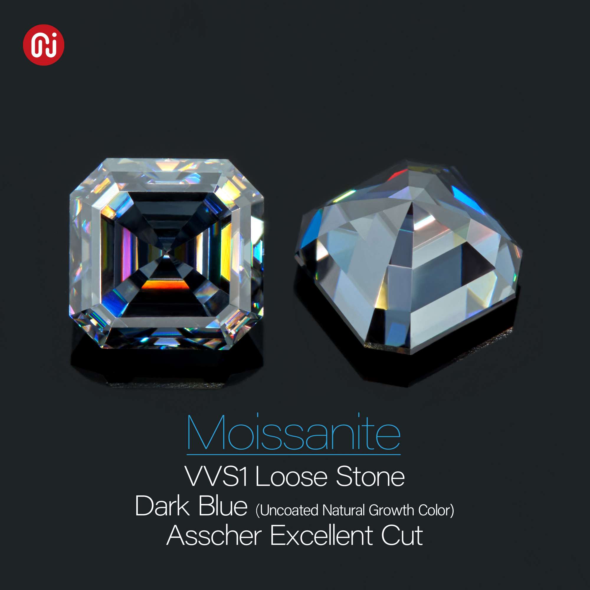 Synthetic Gemstone Diamond Loose Moissanite for Jewelry Exporter