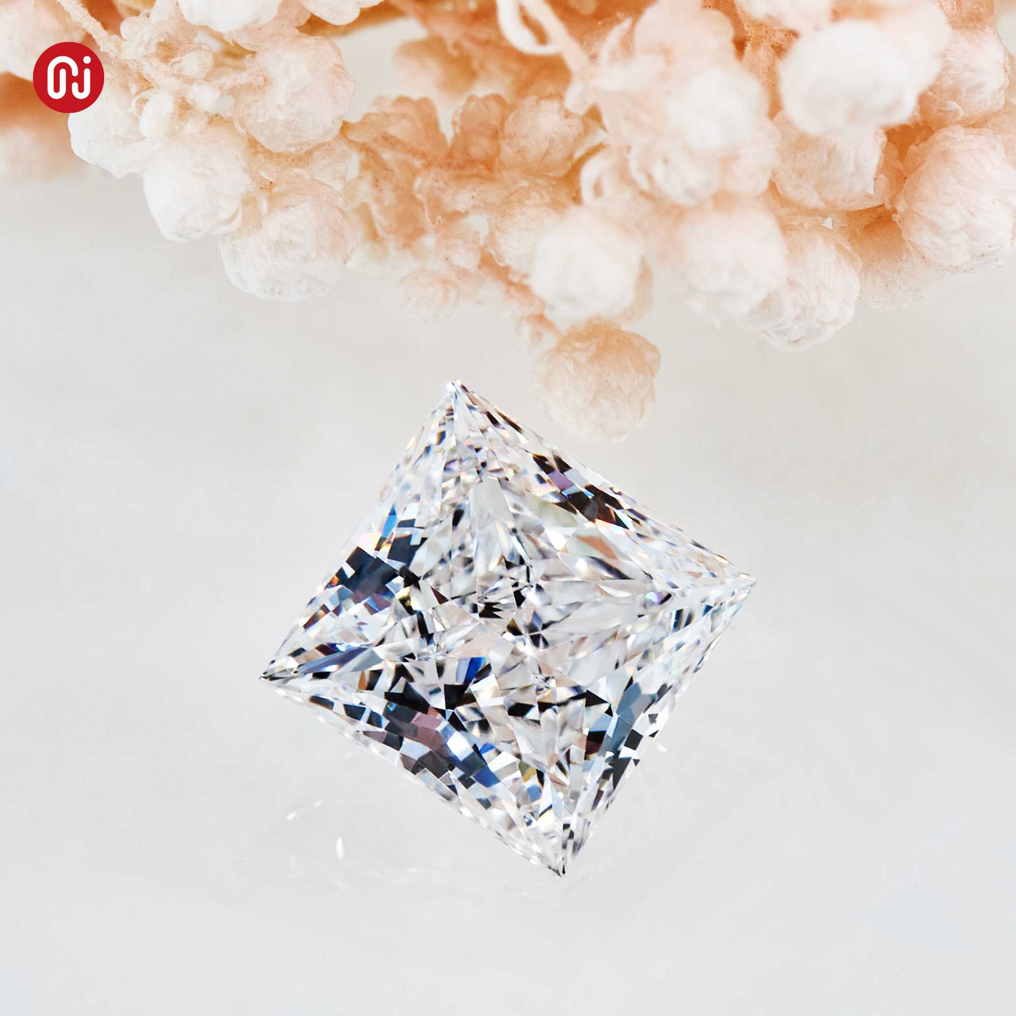 CVD Diamond Princess cut With IGI certificate Lab Grown Diamond Supplier