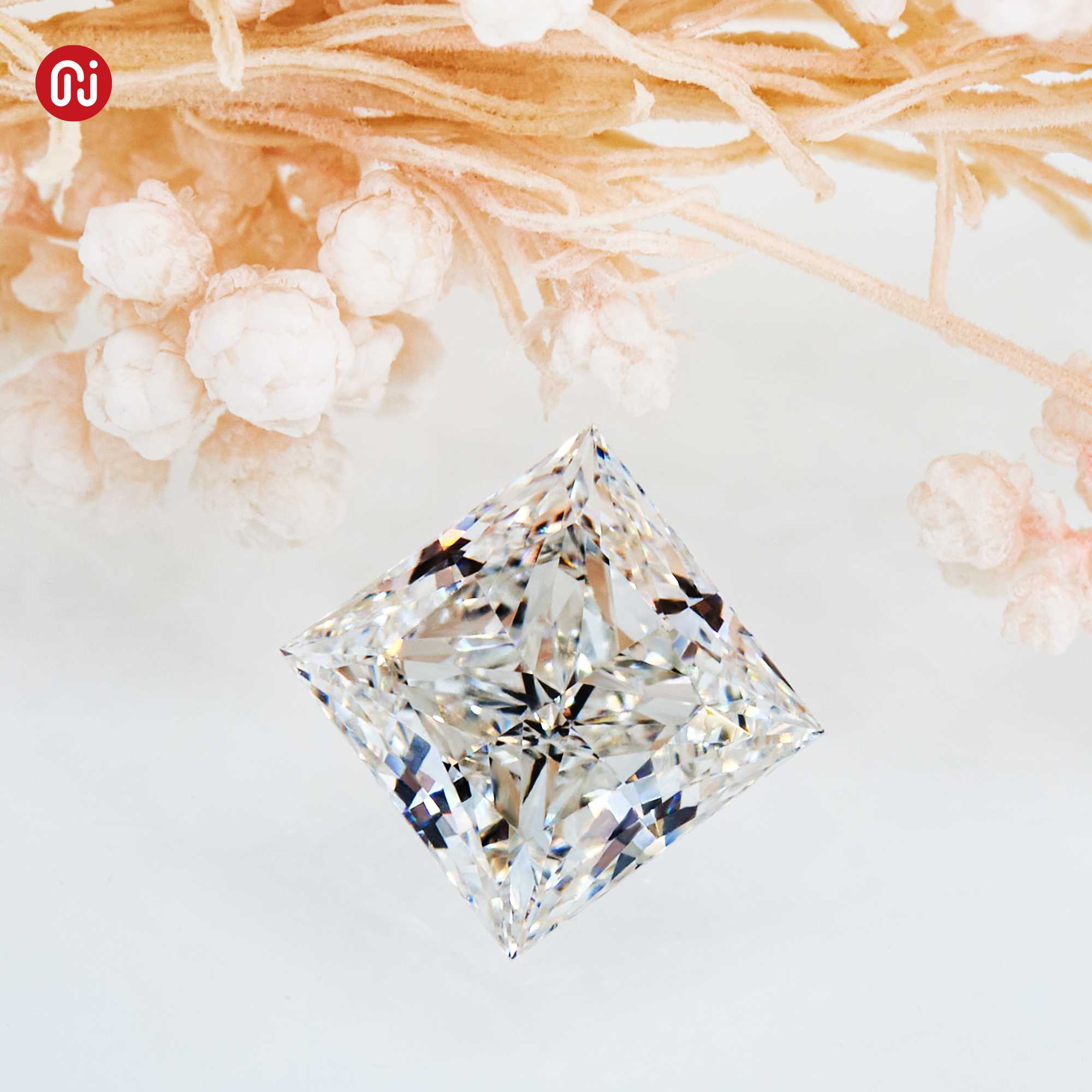 VVS2 loose CVD Diamond Princess cut With IGI certificate Diamond Supplier