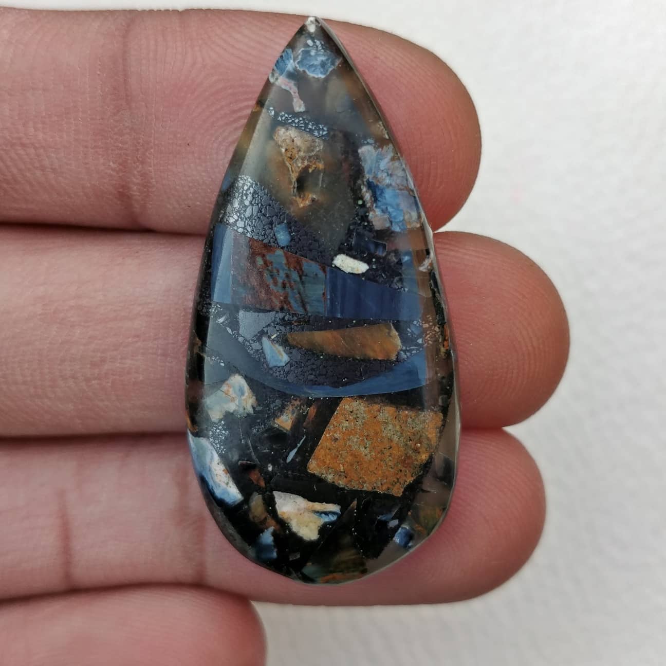 Natural Crystal Pitersite Oval Shape Jewellery Making Cabochone Stone Exporter