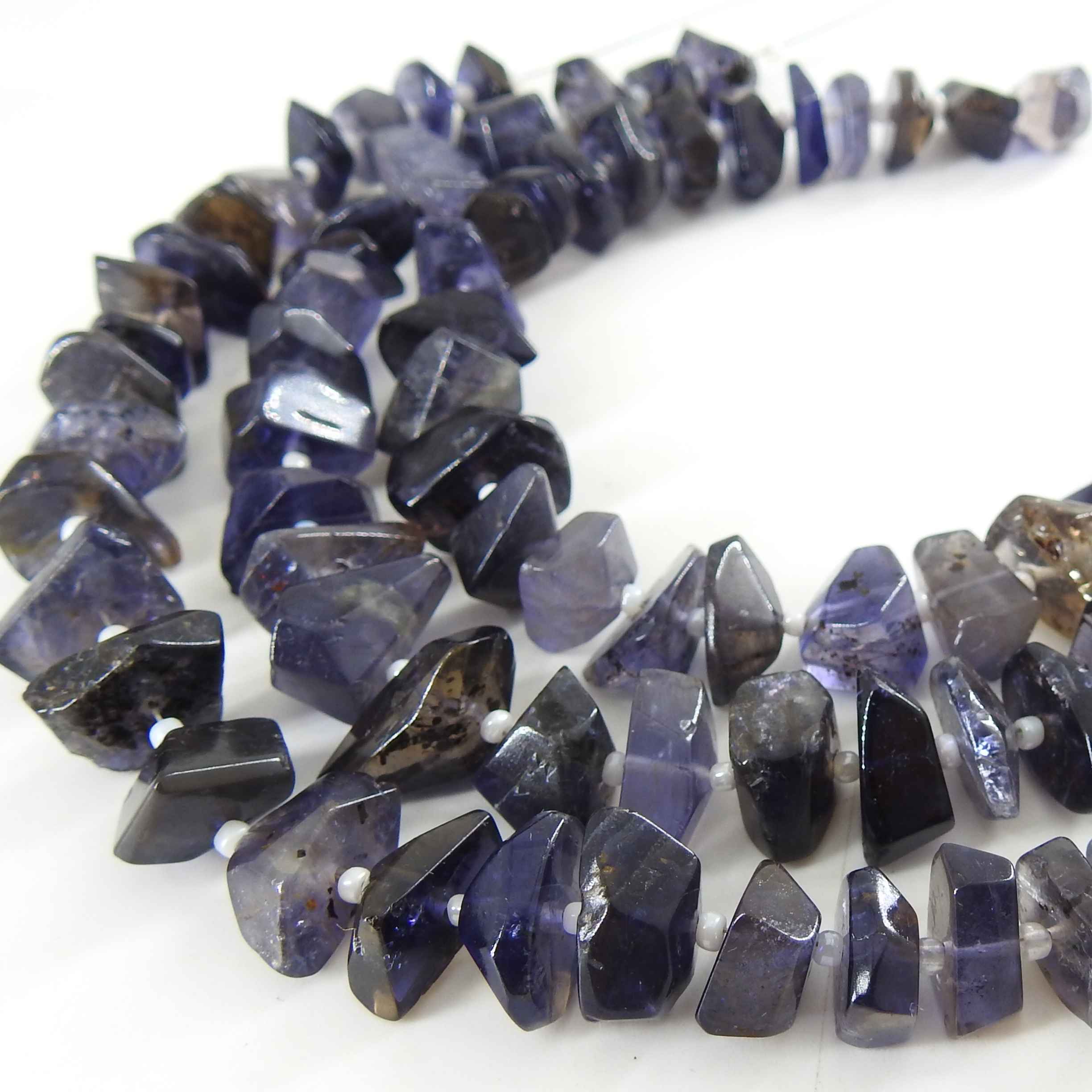 Natural Iolite Nuggets handmade beads Manufacturer
