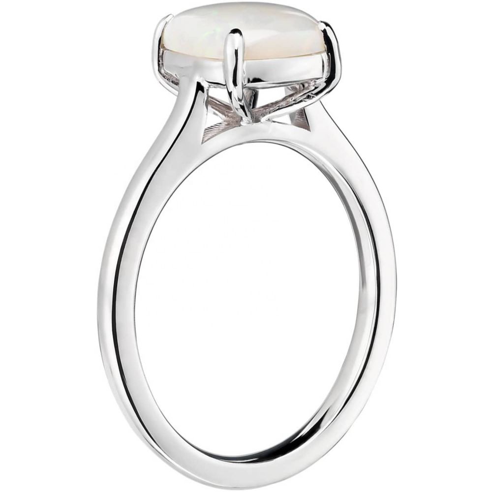 Beautiful natural Ethiopian opal cushion ring in 925 sterling  Manufacturer