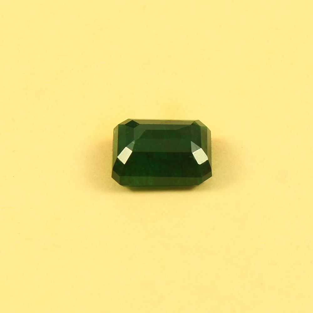 Natural zambian emerald octagon shape 4.20 cts from zambia loose   Supplier