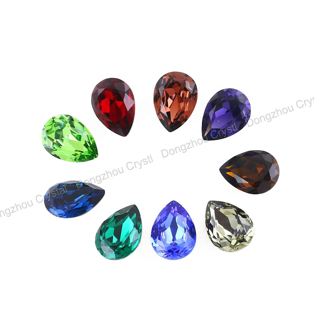 Crystal fancy point back rhinestones for jewelry Exporter