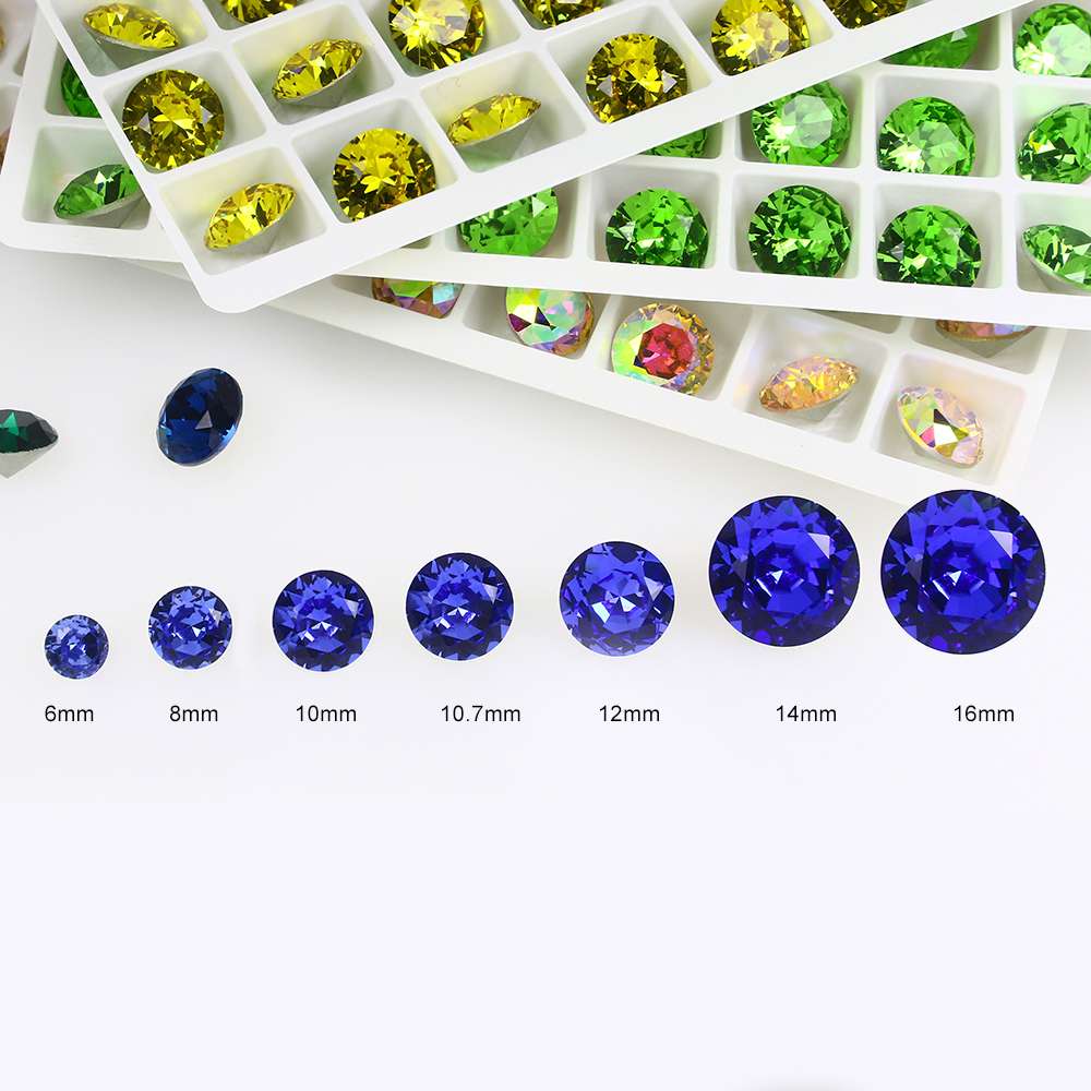 Wholesale Crystal Beads For Jewelry Making Loose Pointed Back Crystal