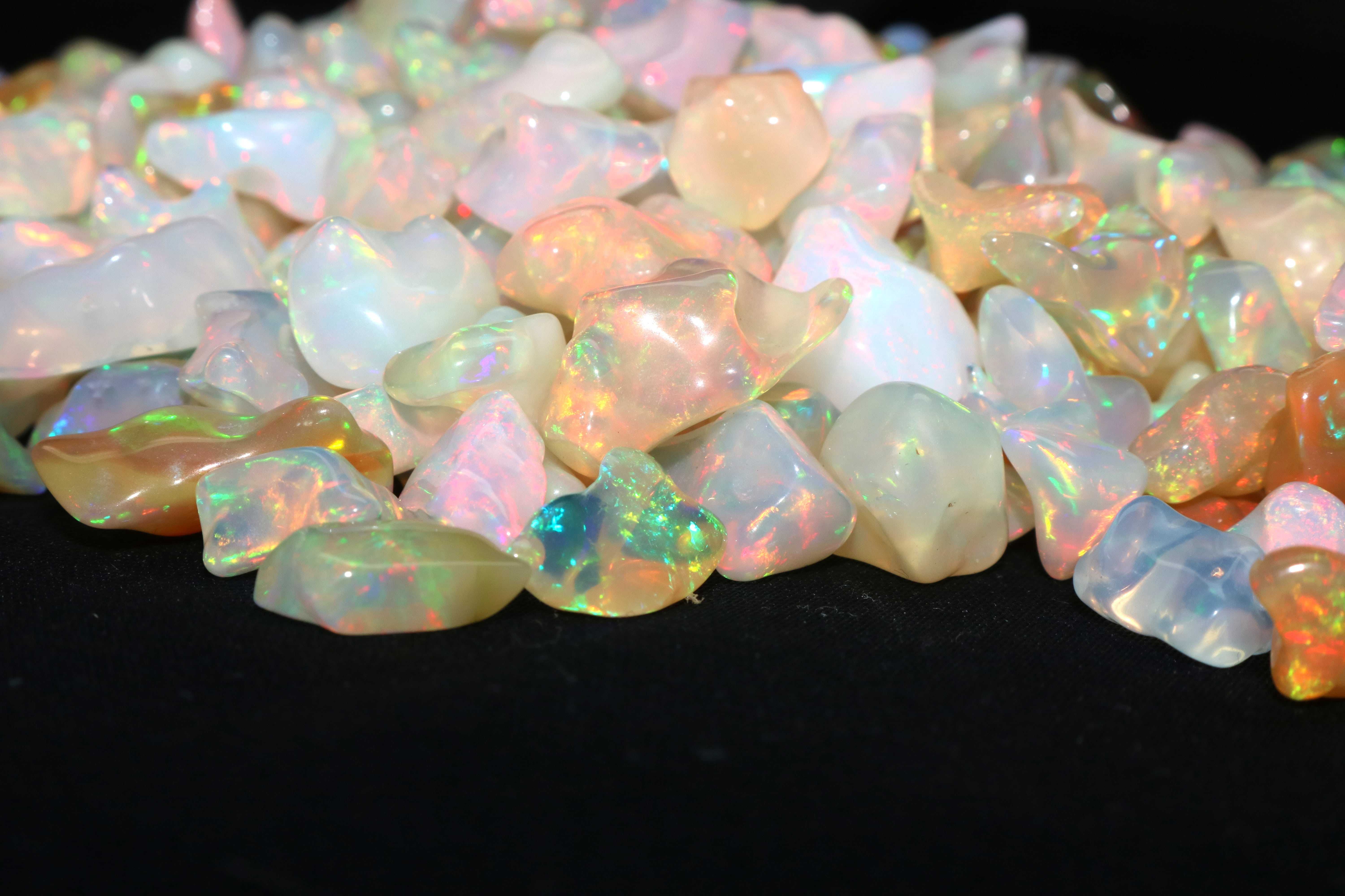 Ethiopian Opal Polished Rough Gemstone Opal Raw Loose Gemstone Exporter
