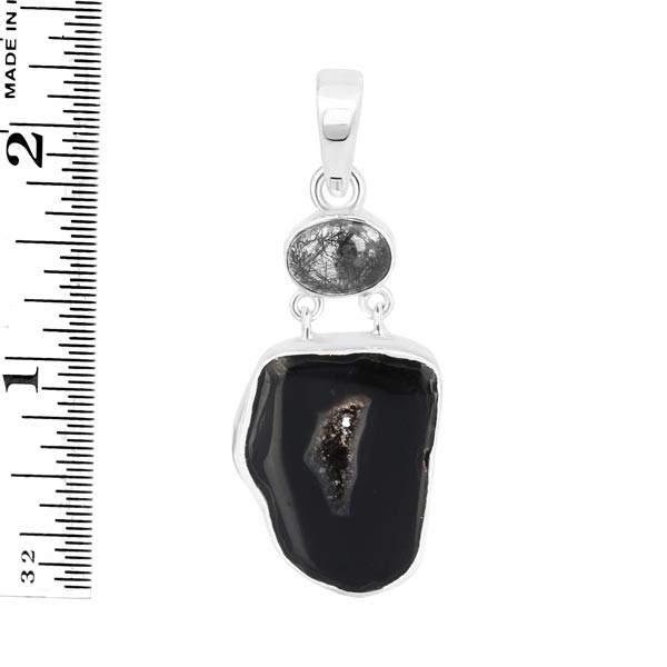 Agate Black Pendant Supplier