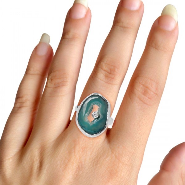 Agate Seafoam Ring Exporter