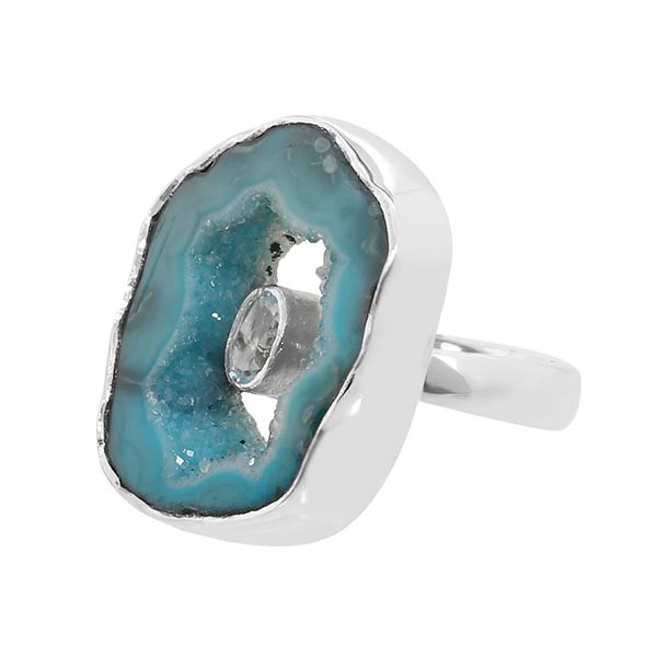 Agate Seafoam Ring Supplier