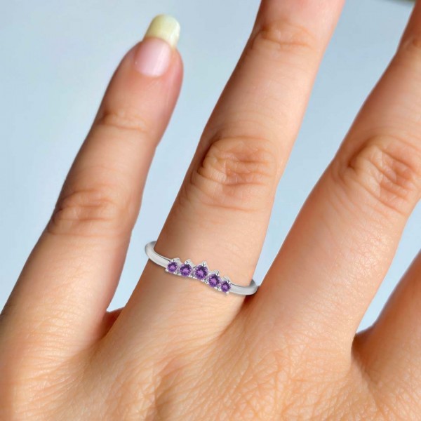 Amethyst Ring Wholesaler
