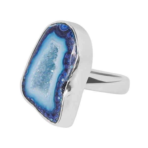 Agate Blue Ring Wholesaler