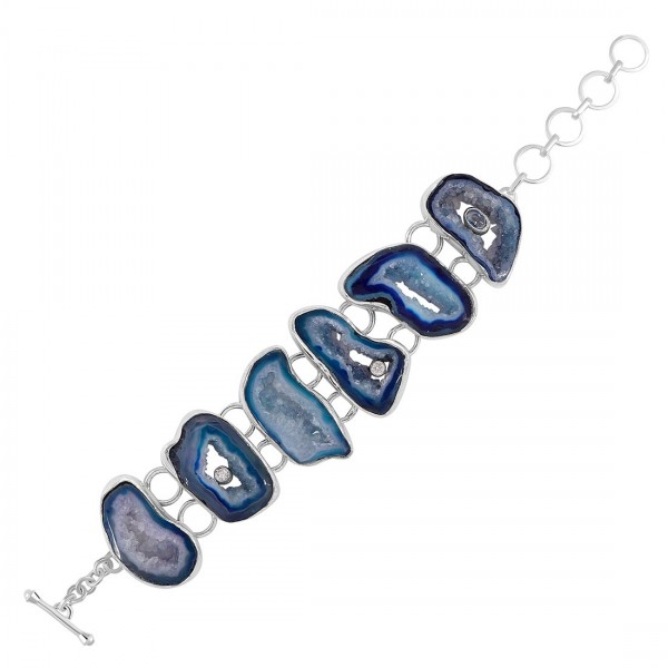 Agate Blue Bracelet Supplier