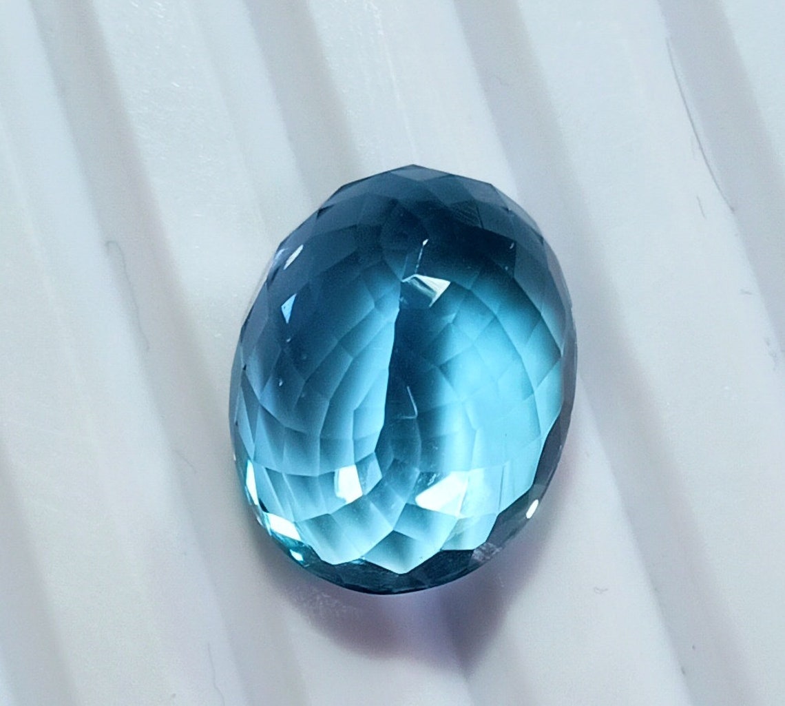 Sky Blue Topaz Oval Shape Brilliant Cut Wholesaler