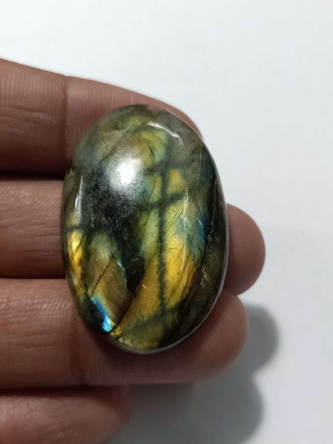 Gorgeous Labradorite Multi Flashy Cabochon Wholesaler