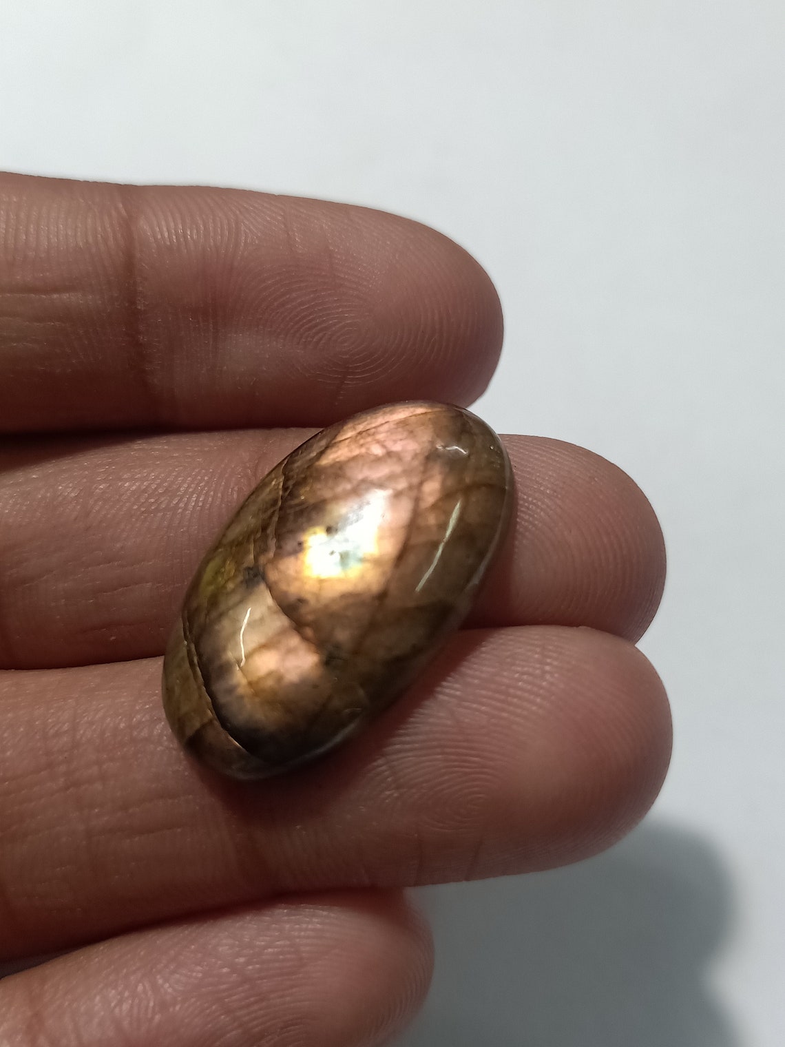 Labradorite Purple Flashy Cabochon Wholesaler