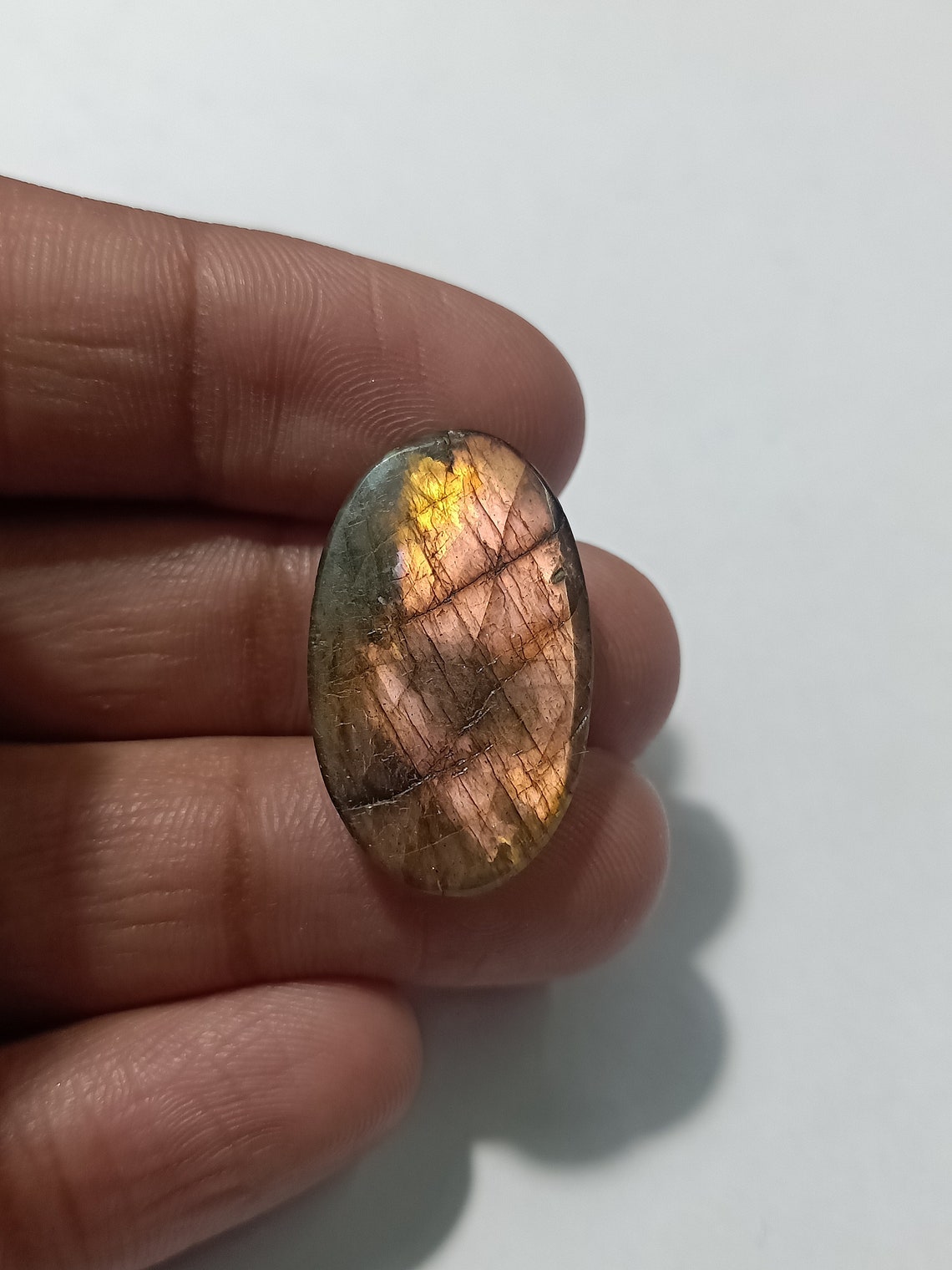 Labradorite Purple Flashy Cabochon Wholesaler