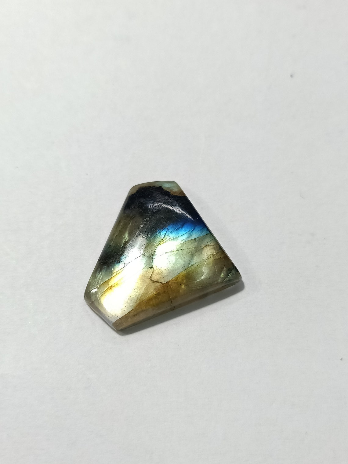 Wholesale Good Quality Labradorite Yellow Flashy Cabochon, Gemstone Jewelry