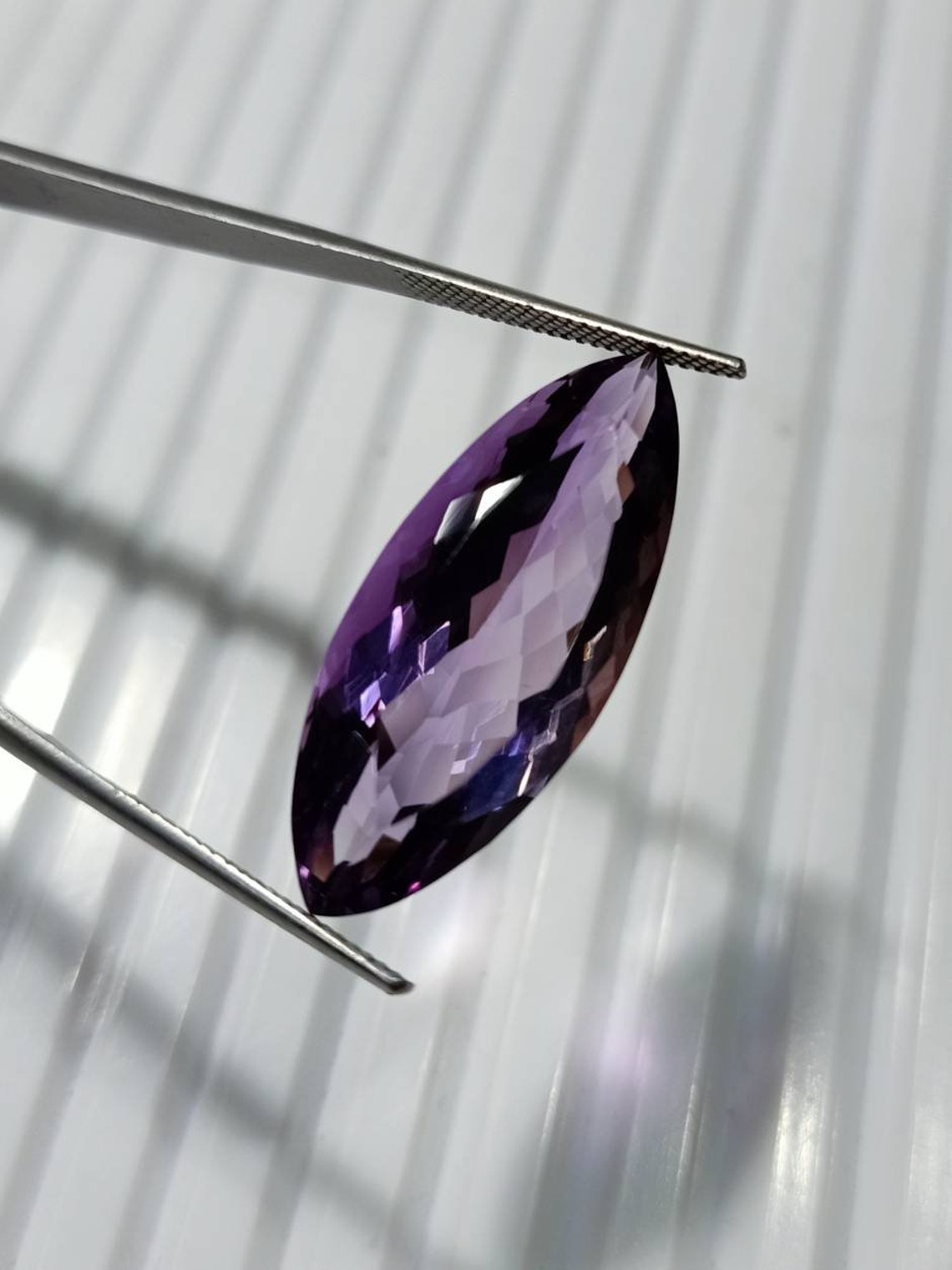 Amethyst Natural Gemstone Oval Shape Size 12x30x8.5 CT 17.20 Exporter