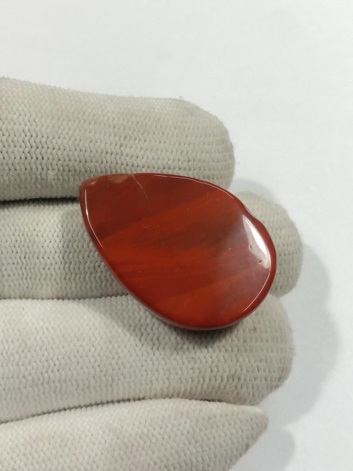 Red Brecciated Jasper Cabochon Pear Brecciated loose GEMSTONE Exporter